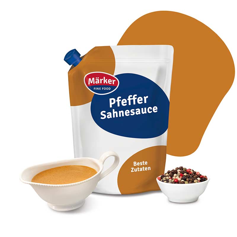 Pfeffer Sahne Sauce