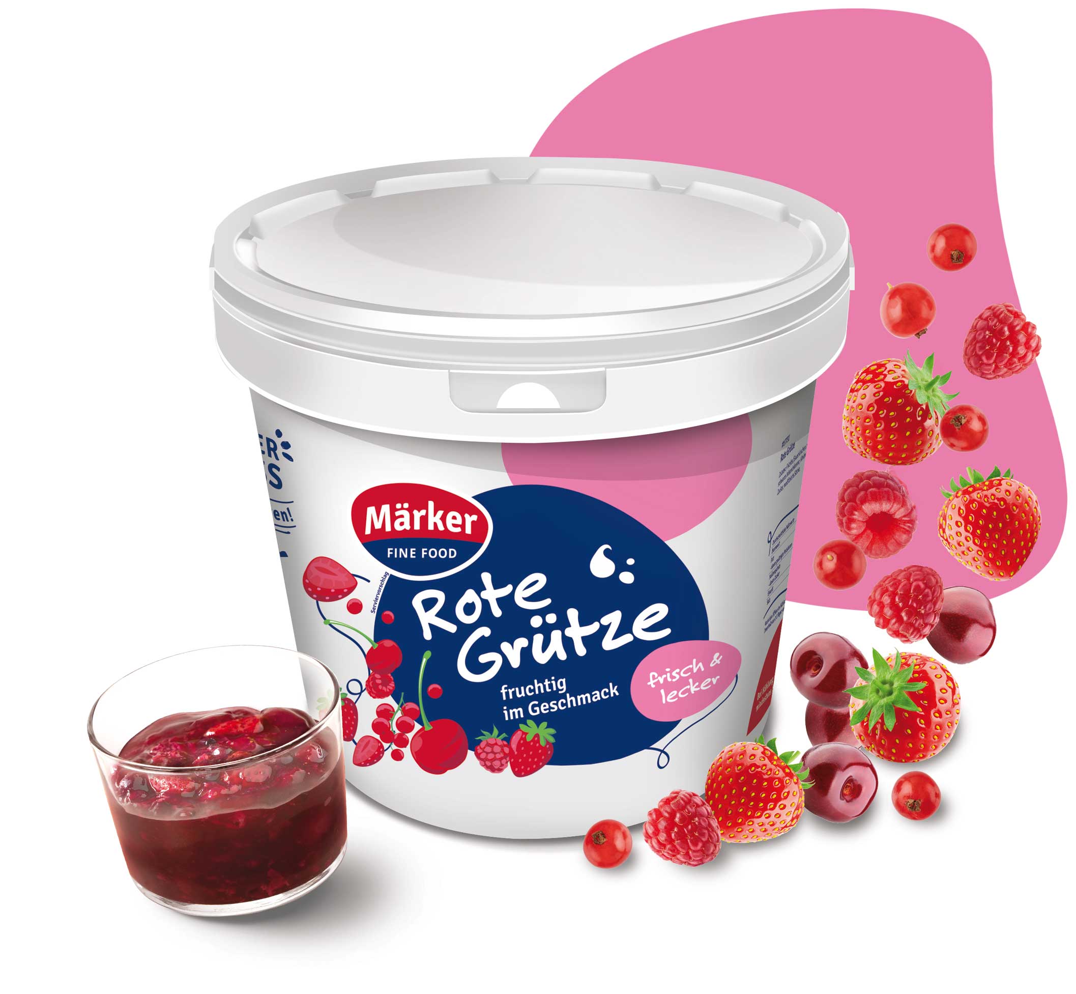 Rote Grütze 5kg Eimer (1850)